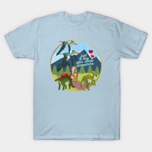 just a boy who loves dinosaurs T-Shirt